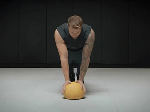 109. Two-Stage Medicine Ball Push-Ups