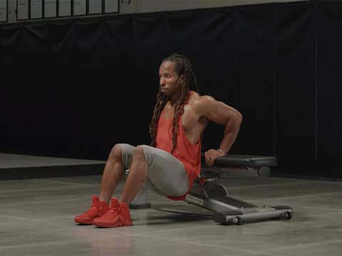 149. Tricep Bench Dips