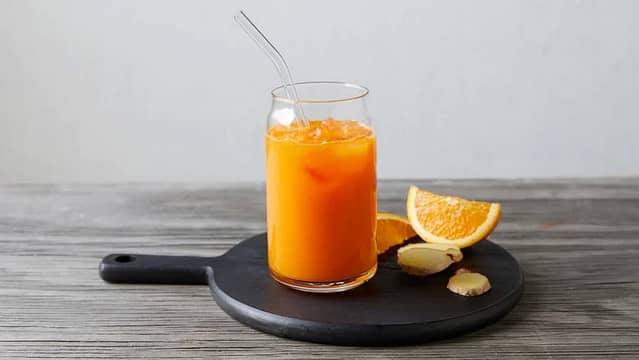 187. Orange, Carrot & Ginger Juice