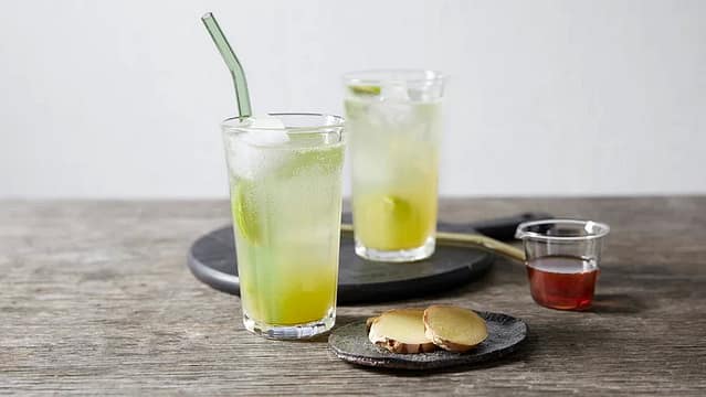 206. Lime & Ginger Faux-Mule Mocktail