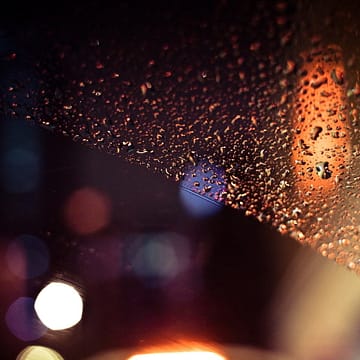 0861. Car In The Rain
