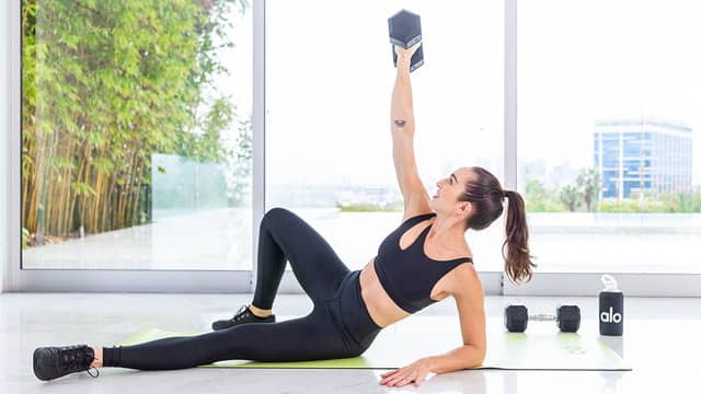 787. 20-Minute Dumbbell Sweat