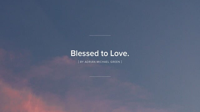 214576-am-cl-Blessed To Love. Blessed To Feel